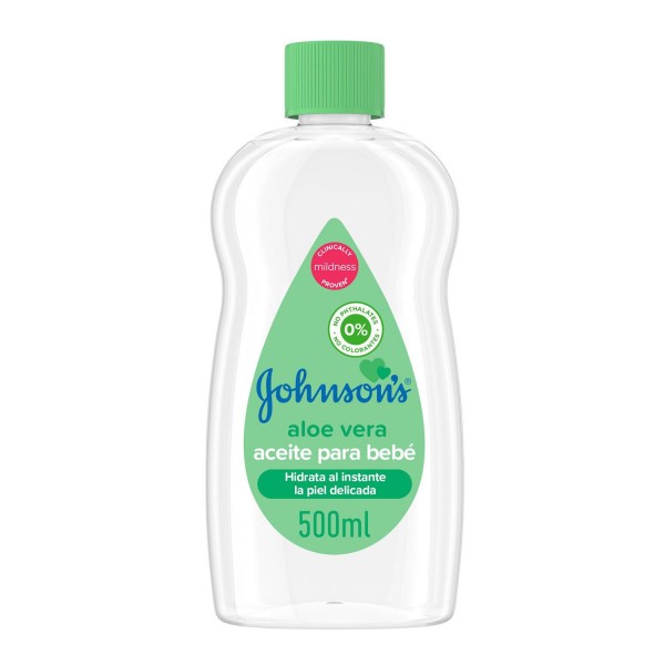 Johnsons aloe vera aceite para bebe 500ml