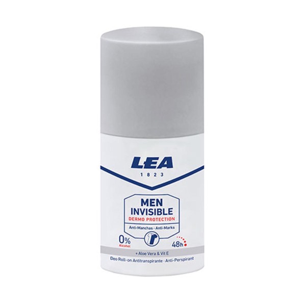 Lea men invisible desodorante roll-on anti-manchas 0% alcohol 20ml